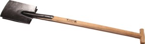 Łopata ogrodnicza z jesionowym trzonkiem T 280 x 180 mm KRUMPHOLZ