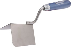 Kielnia kątowa zewnętrzna szerokość 80 mm ergonomiczna rączka z drewna bukowego