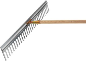 Grabie aluminiowe szerokość robocza 750 mm długość wideł 80 mm 28 zęby ocynk. ob