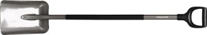 Szufla z krawędzią Ergonomic 320 x 230 mm wielkość 131,7 cm stal / tworzywo sztu