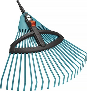 Grabie wachlarzowe do liści szerokość robocza 35–52 cm tworzywo sztuczne GARDENA