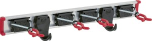 Uchwyt długość prowadnicy szynowej 500 mm hak 2 uchwyt 4 aluminium BRUNS