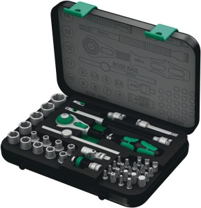 Zestaw kluczy nasadowych Zyklop Speed 42-częśc. 1/4 cal. rozmiary klucza 4–14 mm