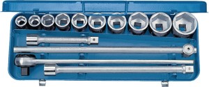 Zestaw kluczy nasadowych 32 EMU-2 14-częśc. 3/4 cal. rozmiary klucza 22–50 mm li