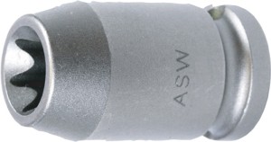 Klucz nasadowy udarowy 720 E 1/2 cal. E 10 38 mm ASW