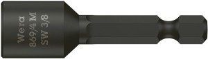 Klucz nasadowy 869/4M z napędem 6-kąt. rozmiar klucza 9,4 mm 3/8 cal. długość 50