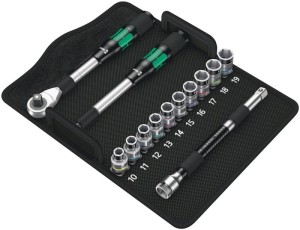 Zestaw kluczy nasadowych 8006 SC 1 13-częśc. 1/2 cal. rozmiary klucza 10–19 mm l