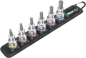 Zestaw kluczy nasadowych Belt C 2 Zyklop 6-częśc. 1/2 cal. 4–10 mm do wewn. 6-ką