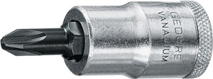 Klucz nasadowy IKS 19 1/2 cal. PH PH 4 długość 60 mm GEDORE
