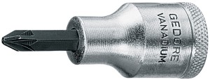 Klucz nasadowy IKS 19 PZD 1/2 cal. PZD PZD 2 długość 60 mm GEDORE
