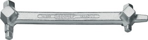 Klucz czopowy 299 4-kt. 8,7 - 13 mm 4-kt korony 6,8-19 mm długość 220 mm GEDORE