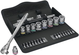 Zestaw kluczy nasadowych Zyklop Metal 8100 SB 8 29-częśc. 3/8 cal. rozmiary kluc