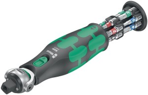 Grzechotka wychylna z przełącznikiem 8009 Zyklop Pocket zestaw 1 3/8 cal. + 1/4