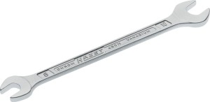Klucz płaski dwustronny 450 N 8 x 10 mm długość 140,1 mm chromowana HAZET