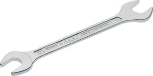 Klucz płaski dwustronny 450 N 22 x 24 mm długość 254,6 mm chromowana HAZET