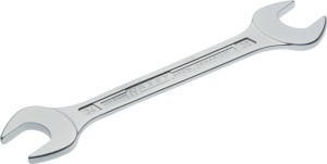 Klucz płaski dwustronny 450 N 34 x 36 mm długość 343,2 mm chromowana HAZET