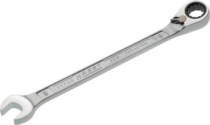 Klucz oczkowo-płaski z grzechotką 606 rozmiar klucza 9 mm długość 143 mm m. prze