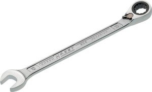 Klucz oczkowo-płaski z grzechotką 606 rozmiar klucza 10 mm długość 154,5 mm m. p