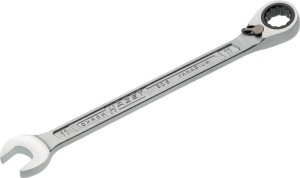 Klucz oczkowo-płaski z grzechotką 606 rozmiar klucza 11 mm długość 168,6 mm m. p