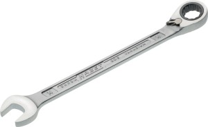 Klucz oczkowo-płaski z grzechotką 606 rozmiar klucza 14 mm długość 204,6 mm m. p