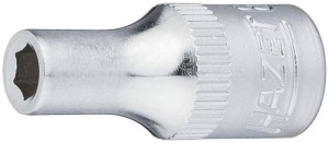 Klucz nasadowy 850 1/4 cal. 6-kątowy rozmiar klucza 4 mm długość 25 mm HAZET
