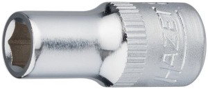 Klucz nasadowy 850 1/4 cal. 6-kątowy rozmiar klucza 5,5 mm długość 25 mm HAZET