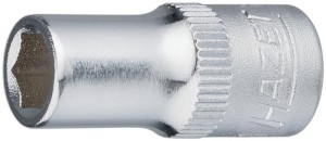 Klucz nasadowy 850 1/4 cal. 6-kątowy rozmiar klucza 6 mm długość 25 mm HAZET