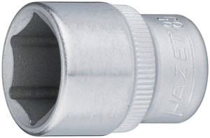Klucz nasadowy 850 1/4 cal. 6-kątowy rozmiar klucza 14 mm długość 25 mm HAZET