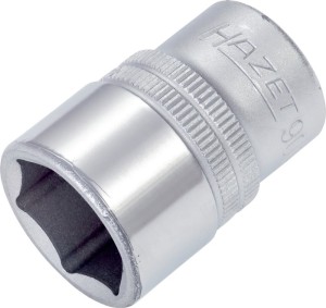 Klucz nasadowy 900 1/2 cal. 6-kątowy rozmiar klucza 19 mm długość 38 mm HAZET