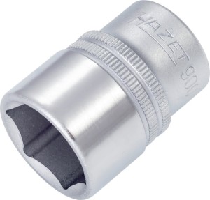 Klucz nasadowy 900 1/2 cal. 6-kątowy rozmiar klucza 22 mm długość 41,5 mm HAZET