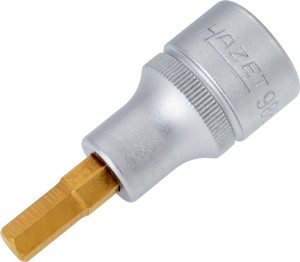 Klucz nasadowy 986 1/2 cal. wewn. 6-kąt. rozmiar klucza 7 mm długość 60 mm HAZET