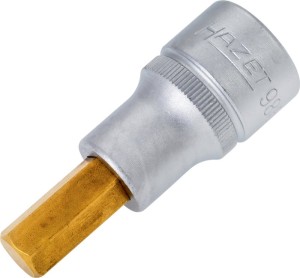 Klucz nasadowy 986 1/2 cal. wewn. 6-kąt. rozmiar klucza 10 mm długość 60 mm HAZE