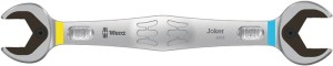 Klucz płaski dwustronny 6002 Joker 22 x 24 mm długość 261 mm mat chromowany WERA