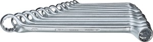 Zestaw kluczy oczkowych dwustronnych 2-120 12-częśc. rozmiar klucza 6–32 mm głęb