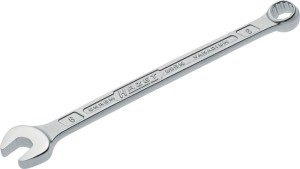 Klucz oczkowo-płaski 600 N RK 6 mm długość 105 mm kształt A stal CV HAZET