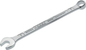 Klucz oczkowo-płaski 600 N RK 7 mm długość 118,5 mm kształt A stal CV HAZET