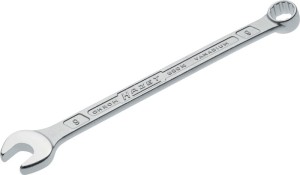 Klucz oczkowo-płaski 600 N RK 9 mm długość 143 mm kształt A stal CV HAZET