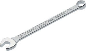 Klucz oczkowo-płaski 600 N RK 10 mm długość 154,5 mm kształt A stal CV HAZET