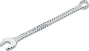 Klucz oczkowo-płaski 600 N RK 14 mm długość 204,5 mm kształt A stal CV HAZET