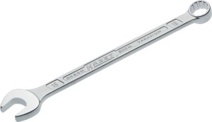 Klucz oczkowo-płaski 600 N RK 15 mm długość 218 mm kształt A stal CV HAZET