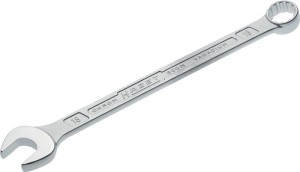Klucz oczkowo-płaski 600 N RK 18 mm długość 255 mm kształt A stal CV HAZET