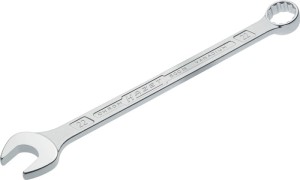 Klucz oczkowo-płaski 600 N RK 22 mm długość 304,5 mm kształt A stal CV HAZET