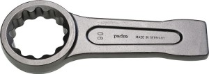 Klucz oczkowy udarowy 838 rozmiar klucza 65 mm długość 300 mm stal CV PADRE
