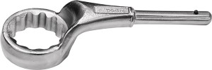 Klucz oczkowy masywny odsadzony 839 rozmiar klucza 50 mm długość 270 mm odgięty