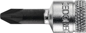 Klucz nasadowy IKS20 PZD 1/4 cal. PZD PZD 3 długość 37 mm GEDORE