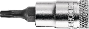 Klucz nasadowy ITX 20 1/4 cal. TX T27 długość 37 mm GEDORE