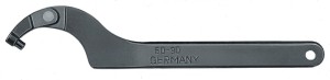 Klucz przegubowy hakowy nr 776 C do śred. zewn. 35–60 mm śred. czopu 4 mm AMF