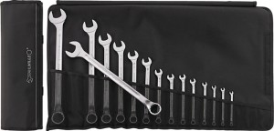 Zestaw kluczy oczkowo-płaskich OPENBOX 14 15-częśc. rozmiar klucza 6–32 mm kszta