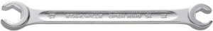 Klucz oczkowy dwustronny OPEN-RING 24 8 x 10 mm 145 mm z 6-kąt. STAHLWILLE