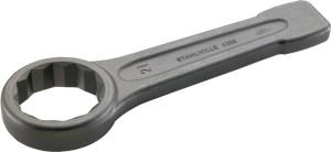 Klucz oczkowy udarowy 4205 rozmiar klucza 24 mm długość 160 mm stal specjalna ST
